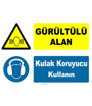 YT7573 - Gürültülü Alan, Kulak Koruyucu Kullanın