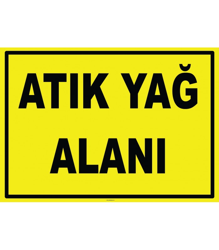 YT7576 - Atık Yağ Alanı