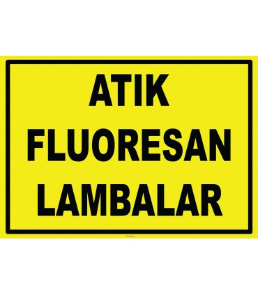 YT7586 - Atık Fluoresan Lambalar