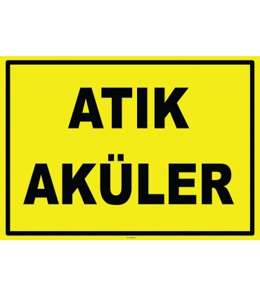YT7588 - Atık Aküler