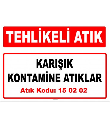 A150202-4 - Karışık kontamine atıklar