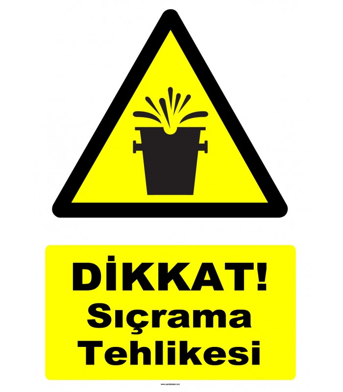 YT7616 - Dikkat sıçrama tehlikesi