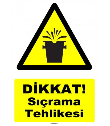 YT7616 - Dikkat sıçrama tehlikesi