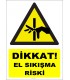 YT7620 - Dikkat el sıkışma riski