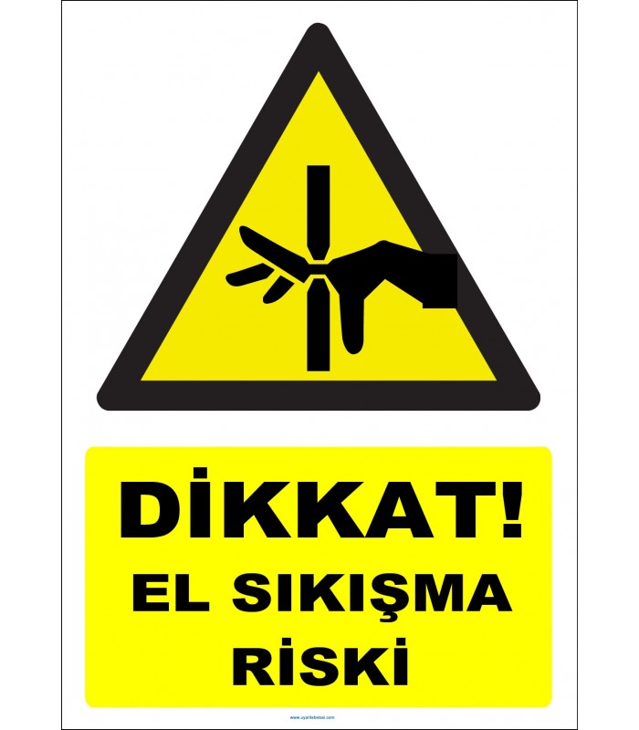 YT7620 - Dikkat el sıkışma riski