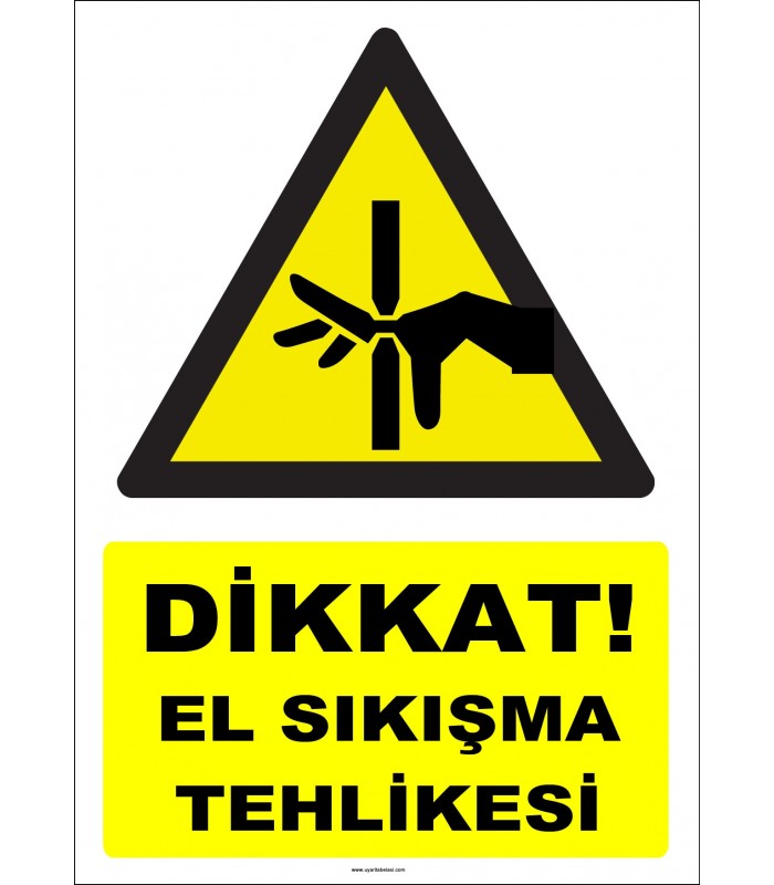 YT7621 - Dikkat el sıkışma tehlikesi