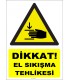 YT7622 - Dikkat el sıkışma tehlikesi