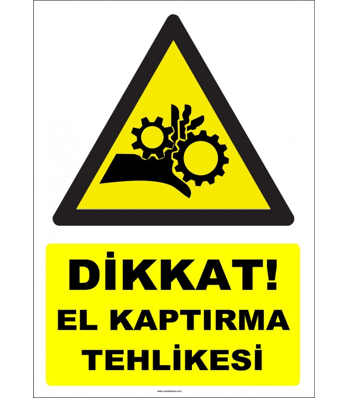 YT7625 - Dikkat el kaptırma tehlikesi