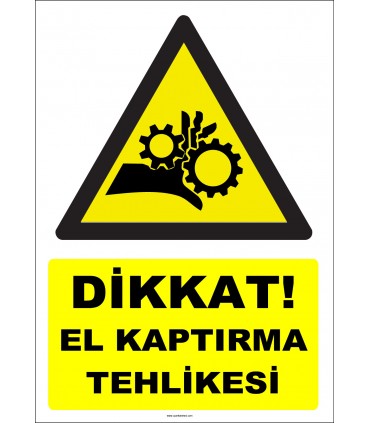 YT7625 - Dikkat el kaptırma tehlikesi