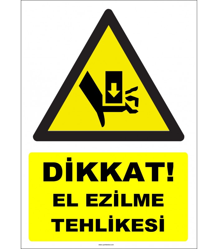 YT7626 - Dikkat el ezilme tehlikesi
