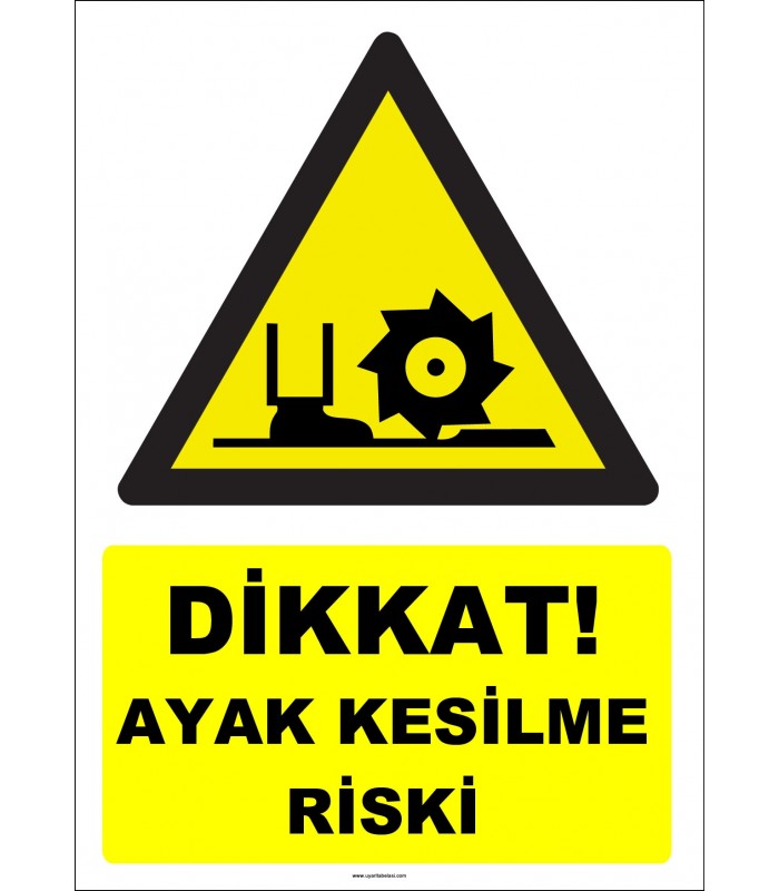 YT7628 - Dikkat ayak ezilme riski