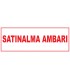 YT7657 - Satınalma Ambarı