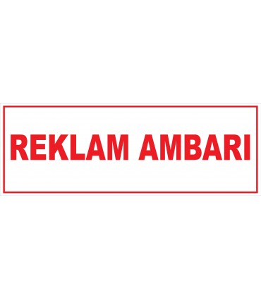 YT7658 - Reklam Ambarı