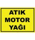 YT7655 - Atık motor yağı