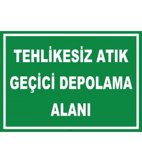 YT7659 - Tehlikesiz Atık Geçici Depolama Alanı