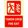 YT7666 - Fosforlu yangın çıkışı/fire exit