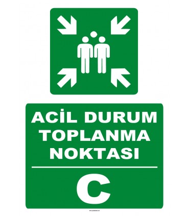YT7702 - Acil Durum Toplanma Noktası - C