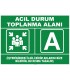 YT7697 - Acil Durum Toplanma Alanı - A