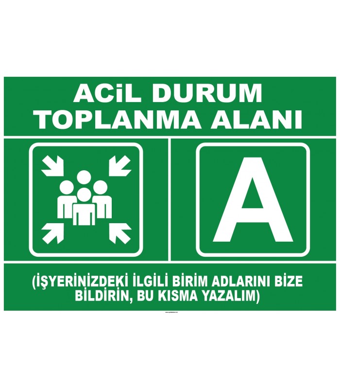 YT7697 - Acil Durum Toplanma Alanı - A