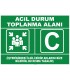 YT7701 - Acil Durum Toplanma Alanı - C