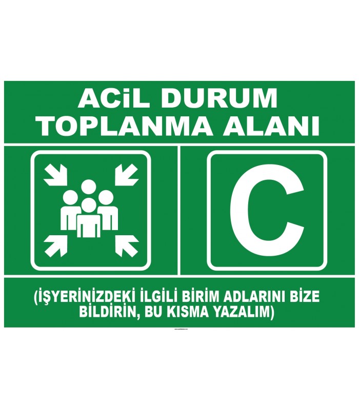 YT7701 - Acil Durum Toplanma Alanı - C