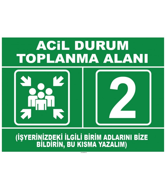 YT7700 - Acil Durum Toplanma Alanı - 2