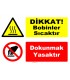 YT7719 - Dikkat bobinler sıcaktır, dokunmak yasaktır