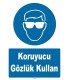 YT7723 - Koruyucu gözlük kullan