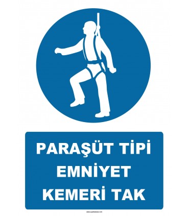 YT7739 - Paraşüt Tipi Emniyet Kemeri Tak
