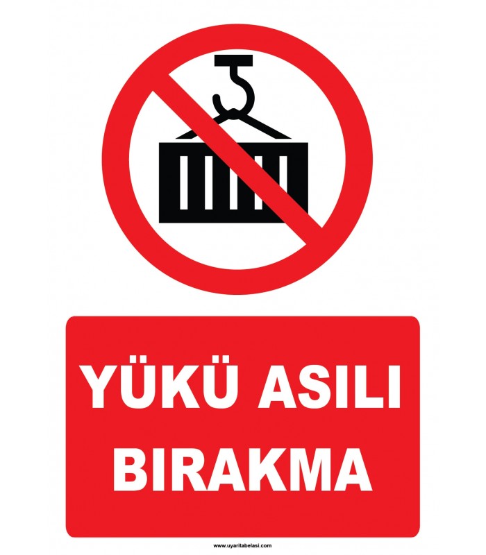 YT7752 - Yükü asılı bırakma