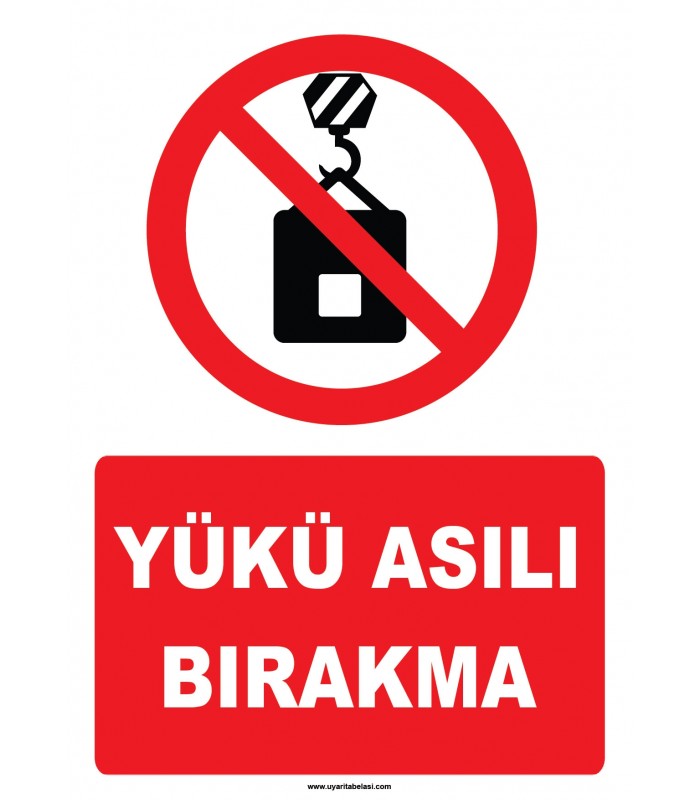 YT7753 - Yükü asılı bırakma