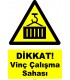 YT7756 - Dikkat Vinç Çalışma Sahası