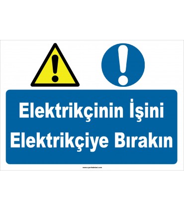 YT7765 - Elektrikçinin işini elektrikçiye bırakın