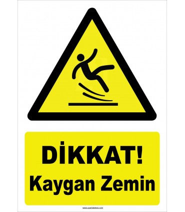 YT7816 - Dikkat kaygan zemin