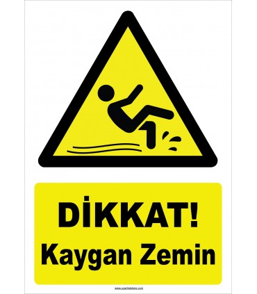 YT7817 - Dikkat kaygan zemin