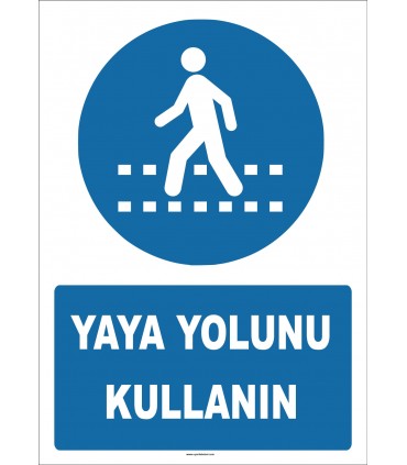 YT7769 - Yaya Yolunu Kullanın