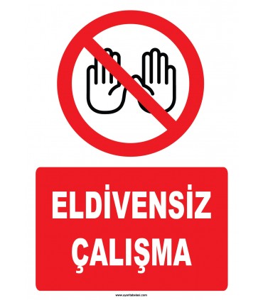 YT7777 - Eldivensiz çalışma