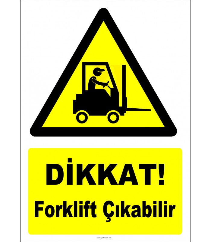 YT7780 - Dikkat Forklift Çıkabilir