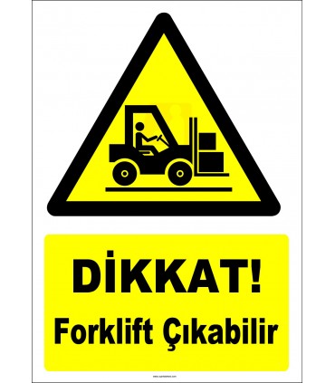YT7781 - Dikkat Forklift Çıkabilir