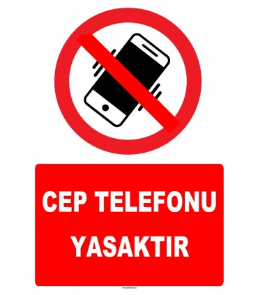 YT7792 - Cep telefonu yasaktır
