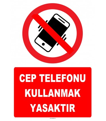 YT7793 - Cep telefonu kullanmak yasaktır