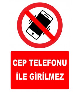 YT7794 - Cep telefonu ile girilmez