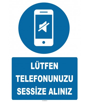 YT7799 - Lütfen telefonunuzu sessize alınız