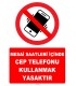 YT7801 - Mesai saatleri içinde cep telefonu kullanmak yasaktır