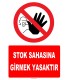 YT7805 -  Stok sahasına girmek yasaktır