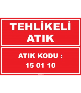 YT7807 - 150110 kodlu tehlikeli atık