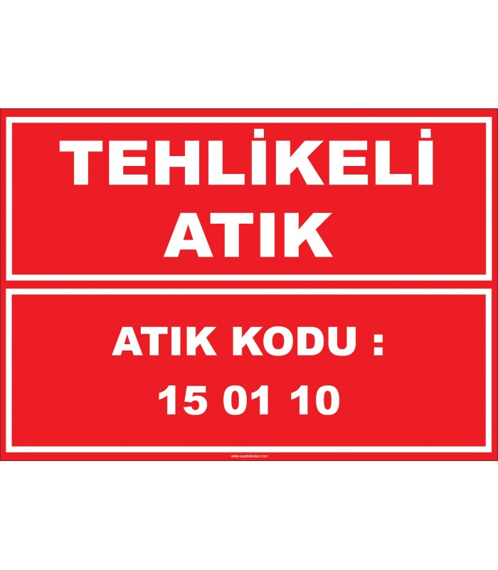 YT7807 - 150110 kodlu tehlikeli atık