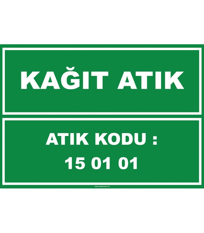 YT7811 - 150101 kodlu kağıt atık