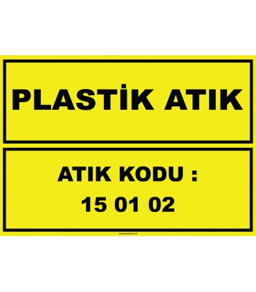 YT7813 - 150102 kodlu plastik atık