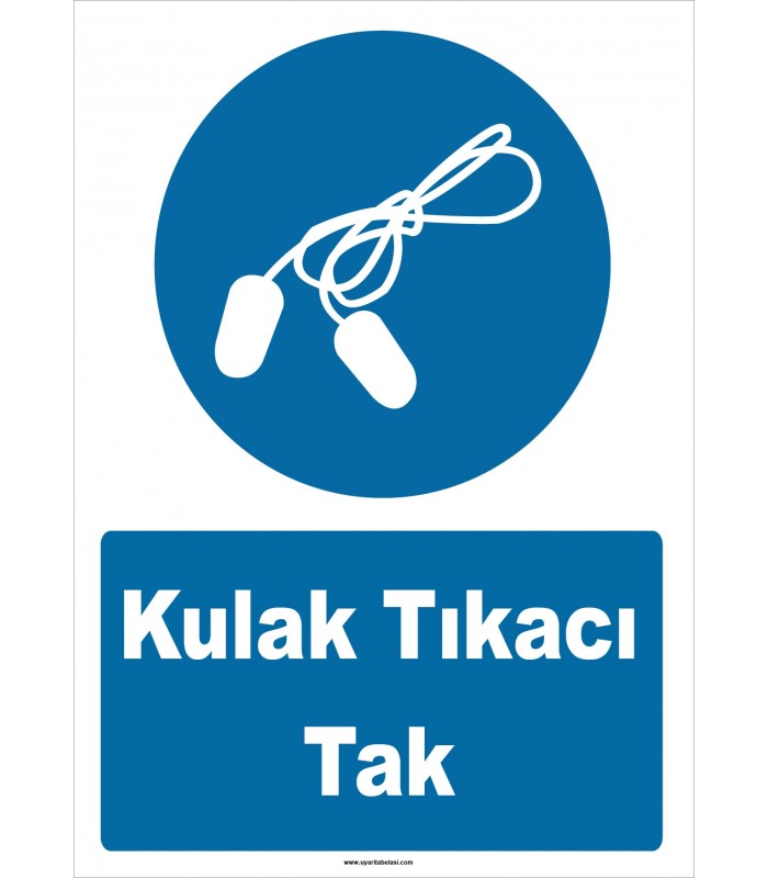 YT7819 - Kulak tıkacı tak